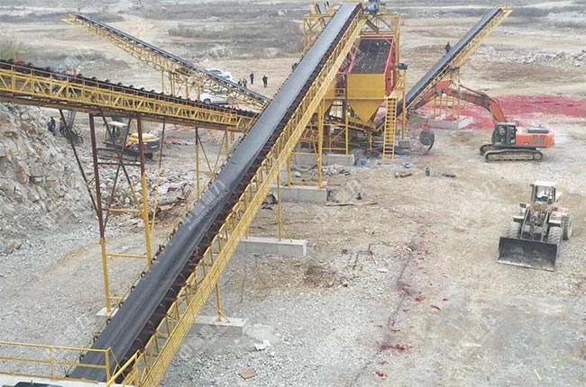 广西柳州时产600吨机制砂生产线