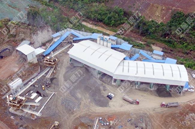 四川合龙片石厂日产8000吨砂石生产线