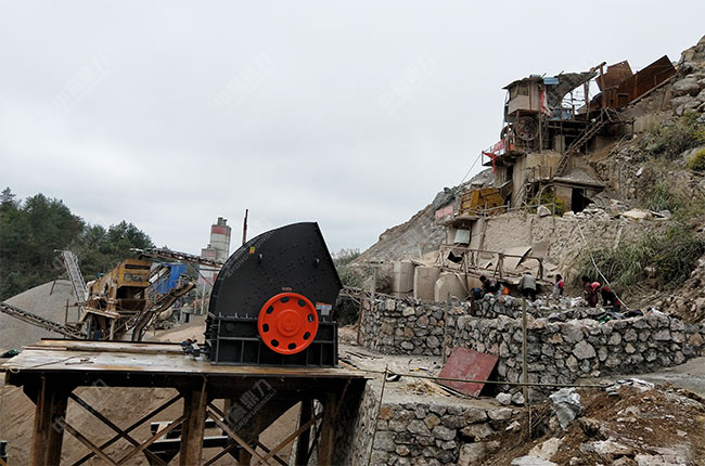 贵州都匀时产500吨破石子生产线