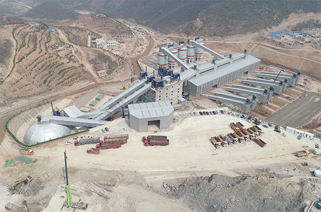 河北茂鑫矿业时产3000吨石料生产线
