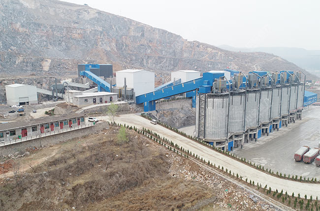 河北邯郸中普建材年产500万吨骨料生产线