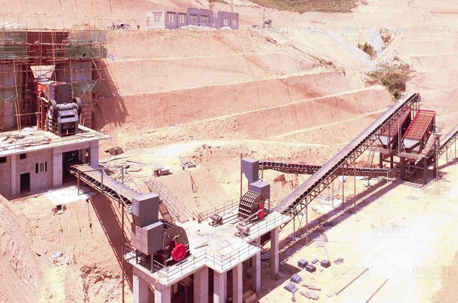陕西铜川市平安建材时产1000吨砂石骨料生产线