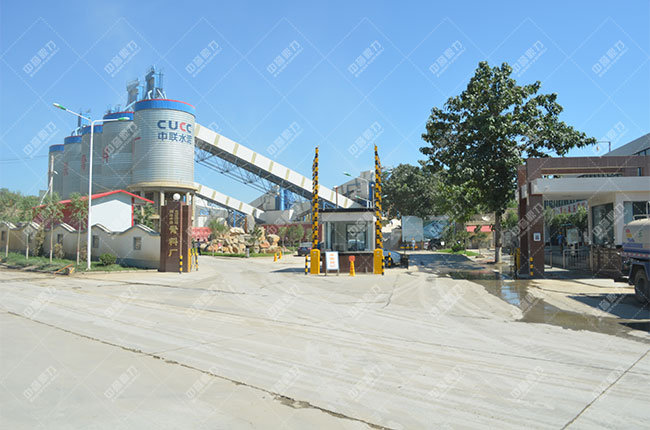 河北中联水泥时产1000吨水泥骨料生产线现场案例展示