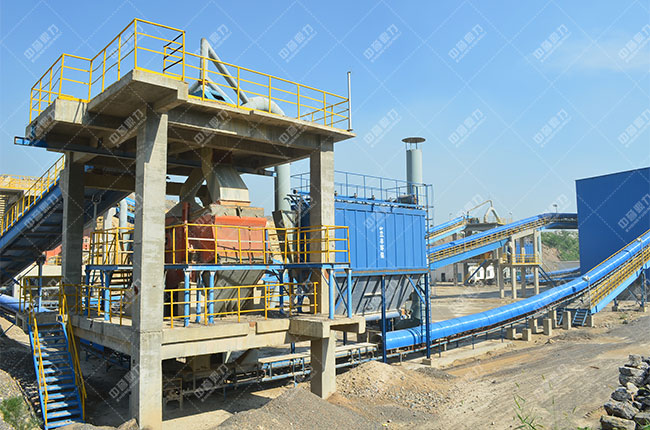 河北邯郸时产300吨破碎生产线案例展示