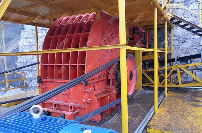 贵州贵阳一建时产1200吨砂石骨料生产线现场案例展示3