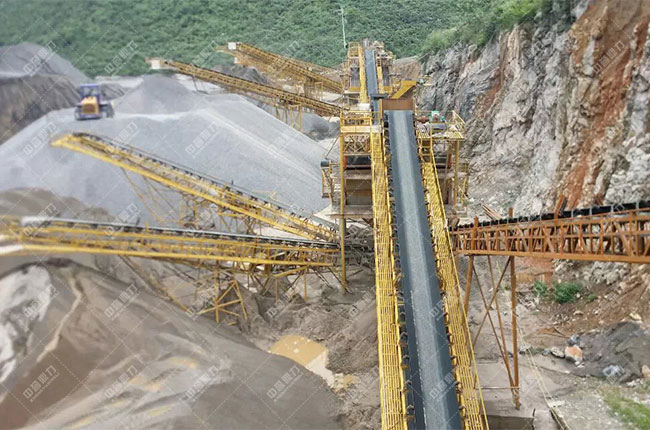 贵州惠水满告时产1000吨砂石生产线案例展示4