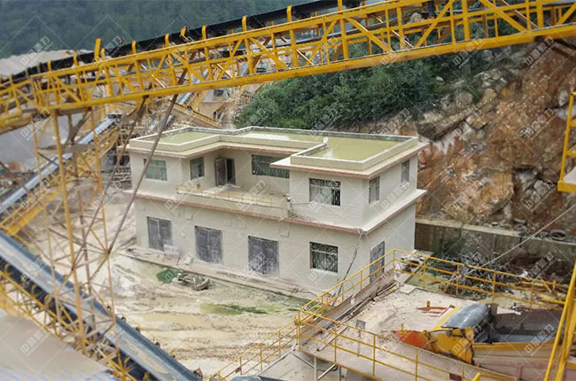 贵州惠水满告时产1000吨砂石生产线案例展示2