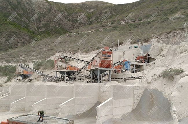宁夏固原时产800吨石料生产线展示图2