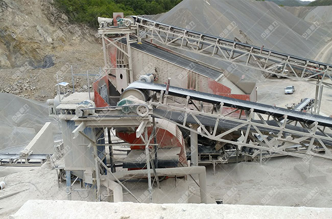 宁夏固原时产800吨石料生产线展示图4