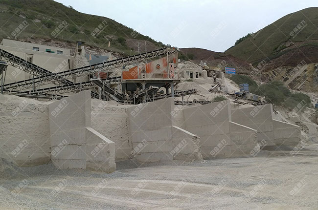 宁夏固原时产800吨石料生产线展示图6