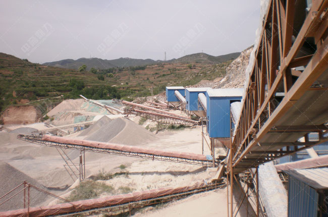 山西广泰和矿业有限公司时产800吨碎石生产线