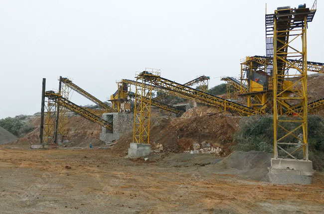 贵州毕节市佳利鑫矿业时产300吨碎石生产线