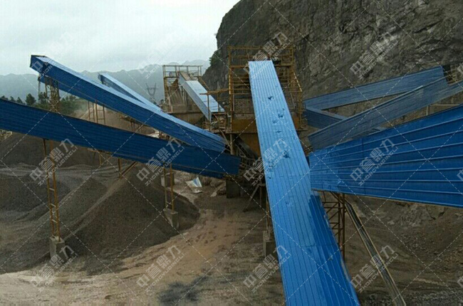 云南昭通高原石材有限公司时产700吨石料生产线