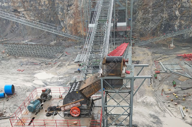 湖南永州亿达建材日产1万吨的石料厂