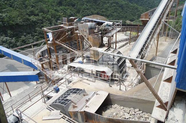 湖北宜昌日产6000吨的石子生产线